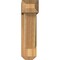 Ekena Millwork Traditional Craftsman Rough Sawn Bracket w/ Offset Brace, Western Red Cedar, 8"W x 26"D x 30"H BKT0806X26X30TRA04RWR - alternate 2